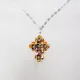 Small Cross - Pualani-Silver Chain - 1